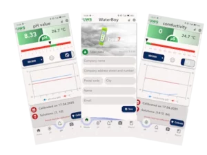 WaterBoy App Screenshots