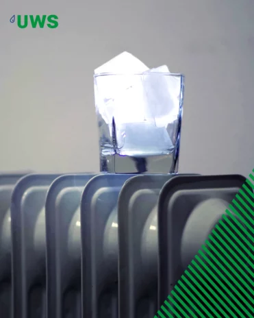 Kalk als Wärmebremse