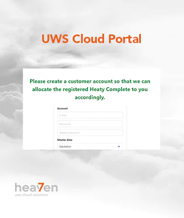 Registration on Heaty Complete Portal