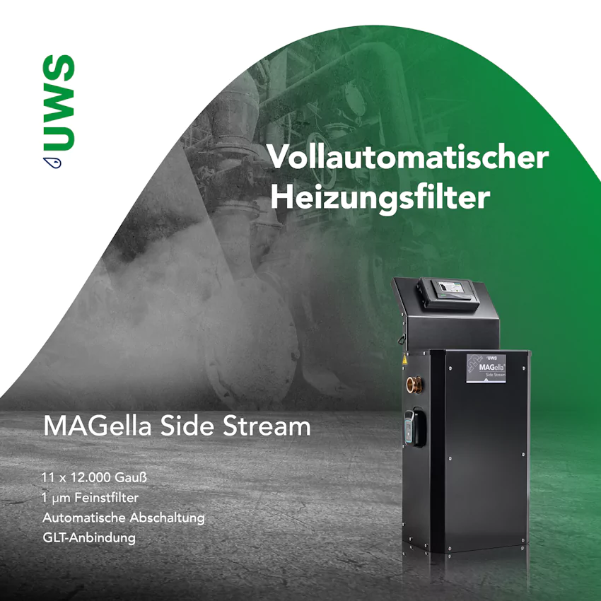 Neu: der MAGella Side Stream Filter